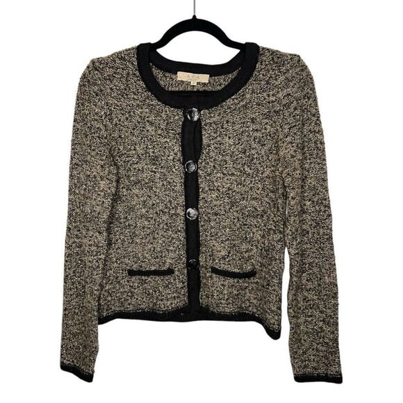 A. IDA Women’s Medium Wool Blend Cardigan Sweater Button Front Formal Cocktail - Picture 1 of 5